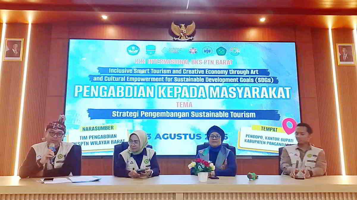 Pangandaran Jadi Panggung Dunia, Mahasiswa 7 Negara Unjuk Kreativitas Lewat KKN Internasional